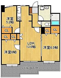 ニューサンリバー12番館 12階