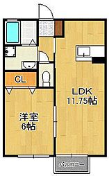 オーク上富野 2階/-