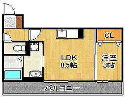 Polonia Matsubara B棟 3階