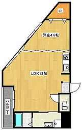 三萩野ビル 4階/-