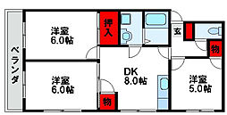 ヒルサイドアヴェニュー 2階