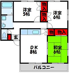 レスポワールII 1階/102