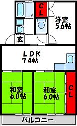 JR鹿児島本線 赤間駅 徒歩33分 3階/-