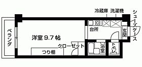 グランディール若草 107 ｜ 滋賀県草津市岡本町1093（賃貸マンション1K・1階・25.50㎡） その2