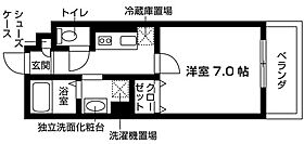 ASUKA III 102 ｜ 京都府京都市山科区大宅神納町111-117（賃貸アパート1K・1階・25.83㎡） その2