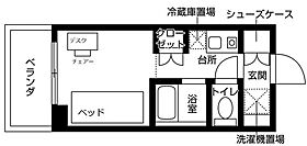 classy BASE川崎 1208 ｜ 神奈川県川崎市川崎区本町１丁目5-12（賃貸マンション1R・12階・16.03㎡） その2