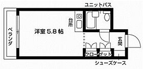 グリーンスクウェアー砧 414 ｜ 東京都世田谷区砧１丁目1-3（賃貸マンション1R・4階・14.97㎡） その2