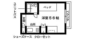 女子学生会館ブリックス 370 ｜ 東京都町田市中町３丁目23-17（賃貸マンション1R・3階・14.50㎡） その2