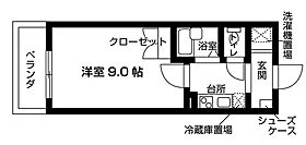 E Studio 205 ｜ 千葉県千葉市中央区新田町12-21（賃貸マンション1K・2階・26.38㎡） その2