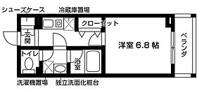 KDXレジデンス津田沼 207 ｜ 千葉県船橋市前原西４丁目13-35（賃貸マンション1K・2階・24.77㎡） その2