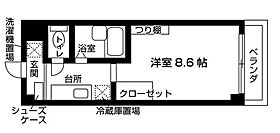 カレッジライフ習志野 107 ｜ 千葉県習志野市大久保４丁目1-21（賃貸マンション1R・1階・22.51㎡） その2