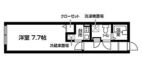 Bright西葛西 203 ｜ 東京都江戸川区中葛西７丁目3-6（賃貸マンション1K・2階・25.52㎡） その2