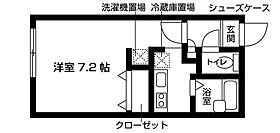 メトロステージS赤塚 107 ｜ 東京都練馬区北町８丁目27-8（賃貸マンション1K・1階・21.58㎡） その2