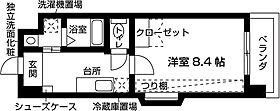 ANIMA-TO南上小阪 405 ｜ 大阪府東大阪市南上小阪10-75（賃貸マンション1K・4階・27.50㎡） その2