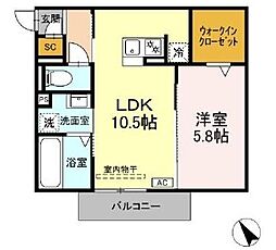 D-Hills初生 3階/302