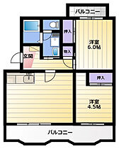 ラフォーレ向平 102 ｜ 静岡県浜松市中央区富塚町（賃貸マンション2LDK・1階・50.58㎡） その2