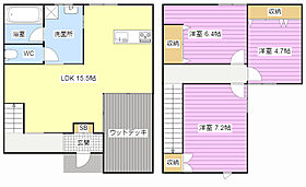 大平台キャレブラン（西）  ｜ 静岡県浜松市中央区大平台４丁目（賃貸一戸建3LDK・1階・83.25㎡） その2