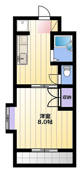 エクセル21 306｜静岡県浜松市中央区若林町(賃貸マンション1DK・3階・25.92㎡)の写真 その2