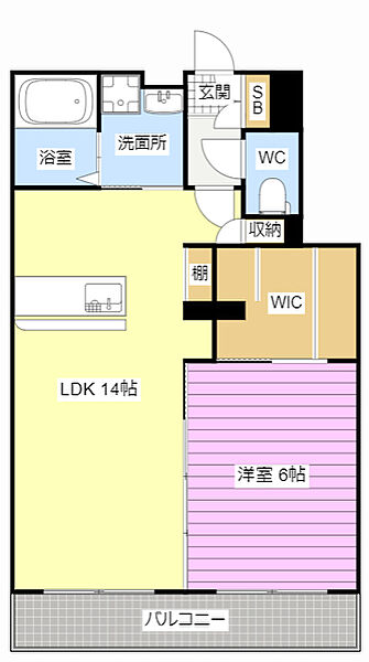 ロゼッタ和合 502｜静岡県浜松市中央区和合町(賃貸マンション1LDK・5階・44.13㎡)の写真 その2