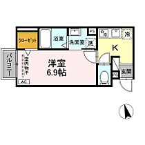 D-ROOM和地山 103 ｜ 静岡県浜松市中央区和地山２丁目（賃貸アパート1K・1階・26.26㎡） その2