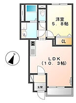 TIARA HOUSE 101 ｜ 静岡県浜松市中央区篠原町（賃貸アパート1LDK・1階・40.40㎡） その2