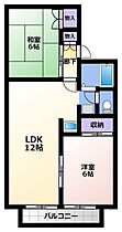 セジュールパルB 201 ｜ 静岡県浜松市中央区入野町（賃貸アパート2LDK・2階・50.27㎡） その2