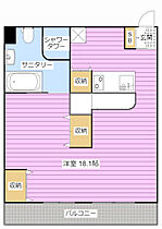 アルコ12 105 ｜ 静岡県浜松市中央区幸３丁目（賃貸マンション1R・1階・34.92㎡） その2