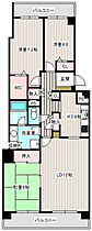 佐鳴台パークホームズ 611 ｜ 静岡県浜松市中央区入野町（賃貸マンション3LDK・6階・80.80㎡） その2