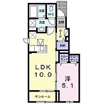 アークハイム 102 ｜ 静岡県浜松市中央区安松町（賃貸アパート1LDK・1階・40.88㎡） その2