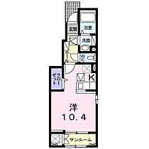 フルール　ドゥ　ペッシュ 101 ｜ 静岡県浜松市中央区高丘西１丁目（賃貸アパート1R・1階・32.23㎡） その2