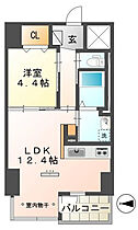 Conforto紺屋町 402 ｜ 静岡県浜松市中央区紺屋町（賃貸マンション1LDK・4階・42.64㎡） その2