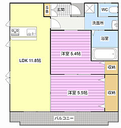 フォレスト住吉A 2階