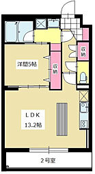 ZEN 1LDKの間取図画像