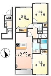 イグナルパーク 2階/202