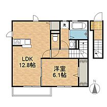 プランタII 202 ｜ 静岡県浜松市中央区入野町（賃貸アパート1LDK・2階・51.60㎡） その2