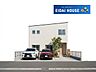 外観：プラン例の建物を配置したイメージ　建物プラン例（1・2号地）建物価格1990万円 建物面積98.12m2　※AVANTIAで建築・請負契約をした場合の参考価格です。