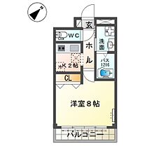 りんくうヴェルジェ  ｜ 大阪府泉佐野市笠松１丁目（賃貸マンション1K・1階・29.88㎡） その2