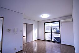 JR北陸本線 長浜駅 徒歩25分の賃貸アパート 1階2LDKのリビング/ダイニング