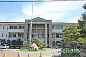 中学校「長浜市立南中学校まで1263m」