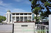 中学校「長浜市立北中学校まで1703m」