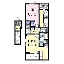 サンライズ・KT 201 ｜ 茨城県日立市東多賀町４丁目（賃貸アパート1LDK・2階・43.93㎡） その2