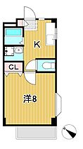 タウンコートパル 201 ｜ 茨城県日立市鮎川町６丁目（賃貸アパート1K・2階・27.36㎡） その2