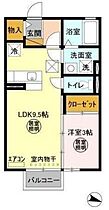 セゾン赤羽 205 ｜ 茨城県日立市久慈町５丁目（賃貸アパート1LDK・2階・33.61㎡） その2