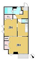 アプリコット多賀 301 ｜ 茨城県日立市多賀町１丁目（賃貸マンション2K・3階・43.47㎡） その2