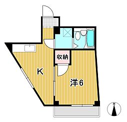 間取図画像 1K