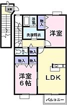 ロンリヴィエール 201 ｜ 茨城県日立市田尻町４丁目（賃貸アパート2LDK・2階・63.30㎡） その2