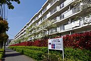 せんげん台パークタウン三番街団地の外観