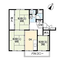 4階 / 3DK / 54.03㎡