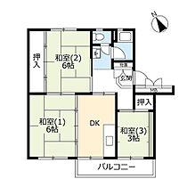 4階 / 3DK / 54.03㎡