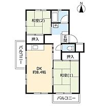 4階 / 2DK / 48.2㎡